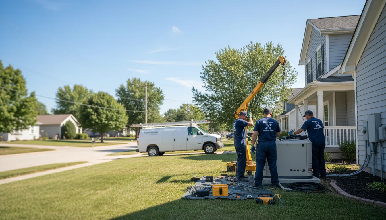 Generator Installation in St John, KS near me